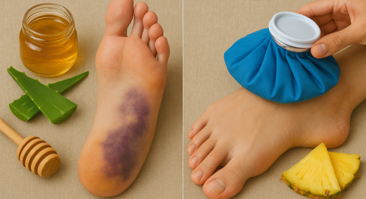 Bruise Be Gone: Your Guide to Healing Foot Bruises Naturally
