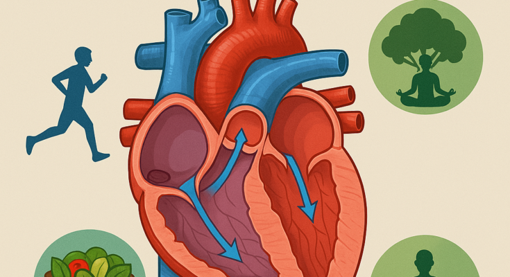 Heart anatomy, cardiovascular health, prevent heart disease, heart function, healthy lifestyle tips, coronary artery disease.