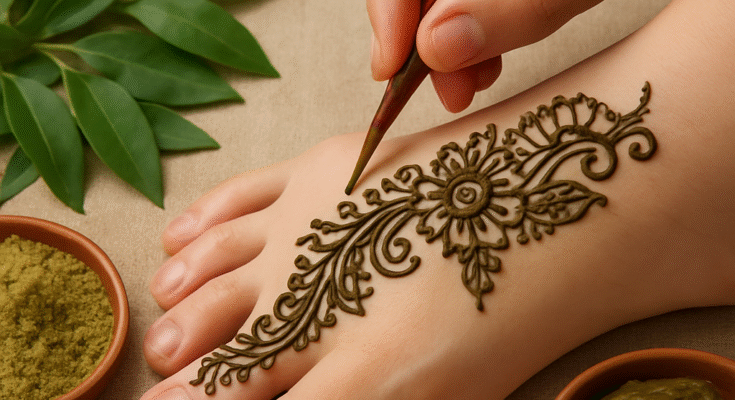 Henna: The Ancient Natural Wonder for Radiant Skin and Healthy Feet