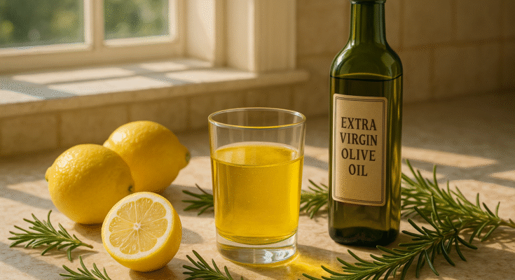 Lemon & Olive Oil: The Morning Elixir Backed by Science (and Centuries of Wisdom)
